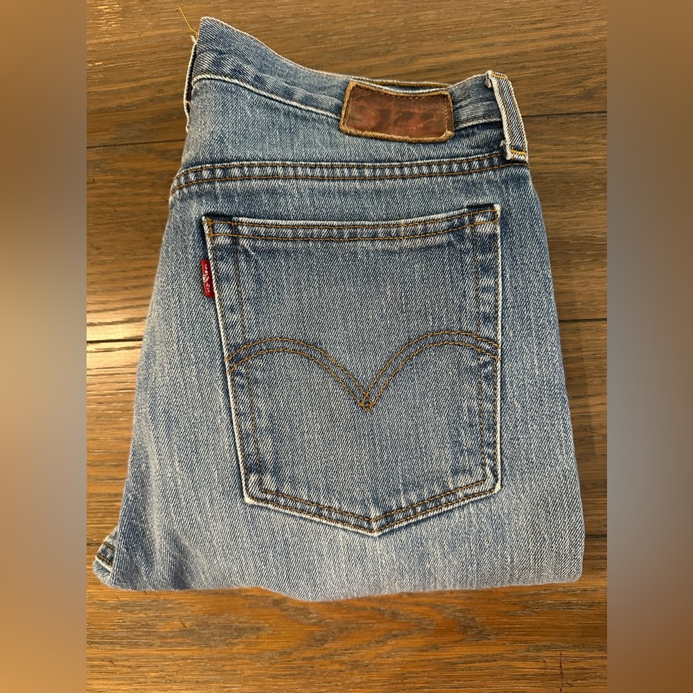 Levi's 501 White Oak Cone Denim Jeans Size 29